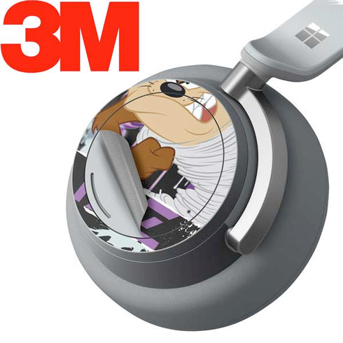 Looney Tunes Splatter Paint Tasmanian Devil Surface Headphones Skin